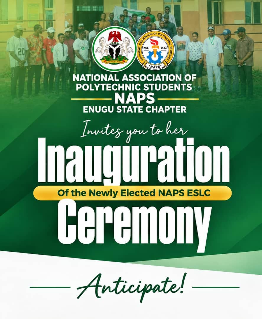 Upcoming NAPS Enugu State event